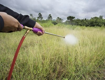 Spraying Equipment in Action